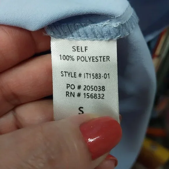 3634 Size Small BiBi Upcycled Ruffel Top.NWOT - Picture 6 of 6